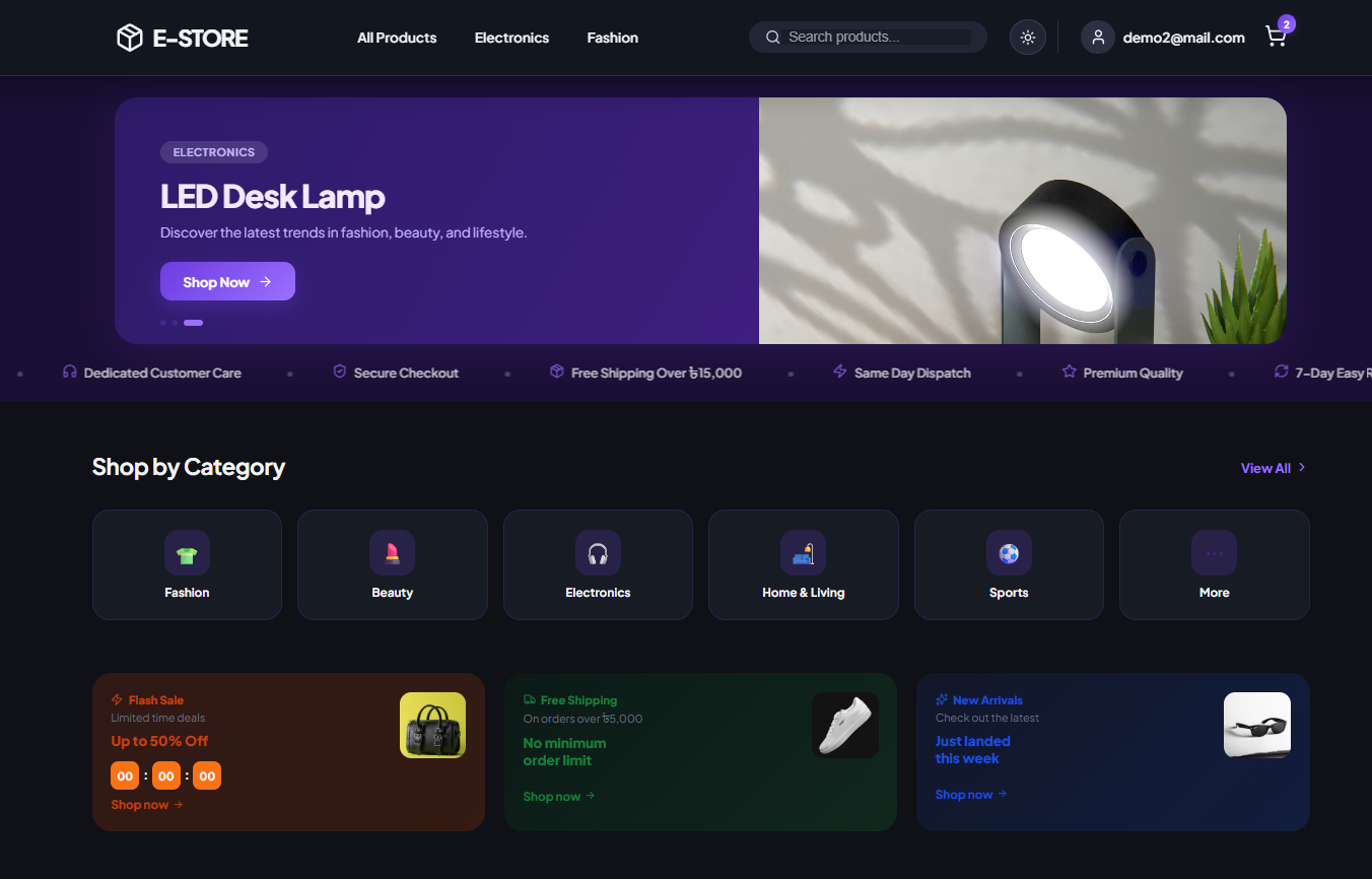 AlgoBuddy E-Commerce screenshot